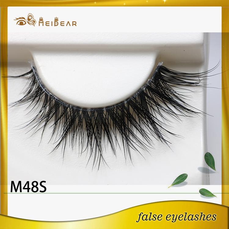 Hand made custom mink eyelashes supply indonesia